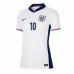 England Jude Bellingham #10 Replica Home Shirt Ladies Euro 2024 Short Sleeve